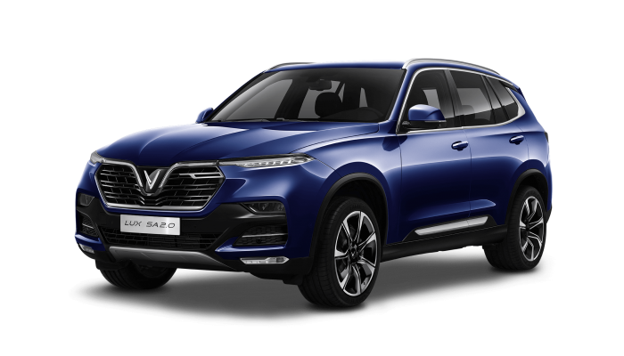 VinFast Lux SA màu xanh